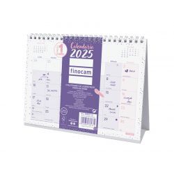 CALENDARIO SOBREMESA CHIC 25 MORADO