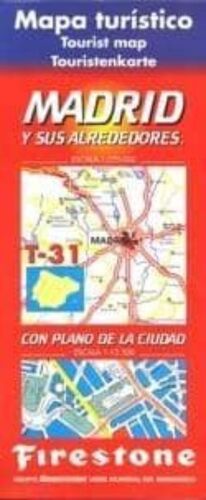 MAPA MADRID Y SUS ALREDEDORES, T-31